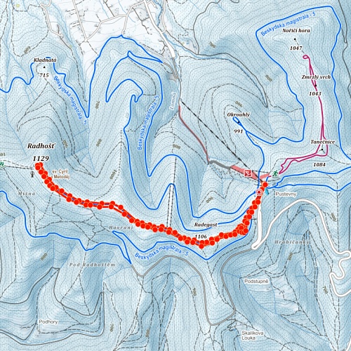 Mapa okruhu