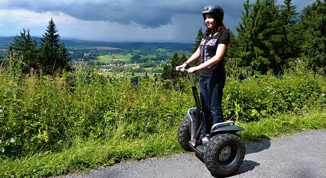 Segway v Beskydech